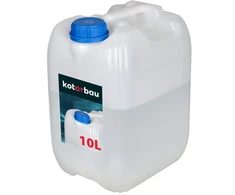Kotarbau plastikinis kanistras vandeniui, skysčiams 10l bakas, talpykla, butelis pvc