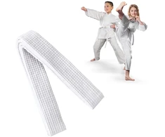 Kovos menų diržas 180cm - Karate, Judo, Aikido vaikams