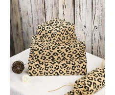 Kraft dovanų vyniojamasis popierius - leopardų raštas, 43cm x 10m