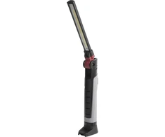 Kraftwerk 701.001.006 Led darbo lempa su 7 W Cob ir 3 W Smd reguliuojamo ryškumo dirbtuvių lempa 180° pasukama ir atlenkiama aliuminio galvutės korpusas su stipriu magnetu Darbo lempa prekė 701.001.006