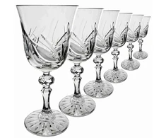 Krištolinės taurės Goblet 220 g vestuvių dovana