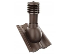 Krono-plast 125 mm kaminėlis Braas Celta čerpėms, rudas