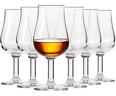 Krosno viskio degustacinės taurės | 6 vnt. rinkinys | 100 ml | Epicure kolekcija | Puikiai tinka namams, restoranams ir vakarėliams | Galima plauti indaplovėje