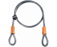 Kryptonite Kryptoflex trosinė spyna 1,2 metro (4 pėdos) sidabrinė