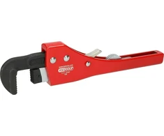 Ks tools 111.3540 vienrankis reketinis vamzdžių raktas su reguliuojama galvute