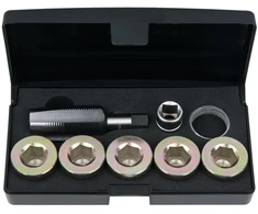 Ks tools 150.4950 alyvos išleidimo angos m24 x 1.5 sriegių remonto komplektas