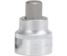 Ks Tools 911.1322 1/2" antgalio lizdas šešiakampis, trumpas, 22 mm