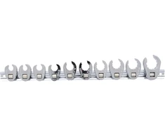 Ks Tools 913.3900 3/8" 12-kampų atvirų veržliarakčių rinkinys, 10 vnt 10-22 mm