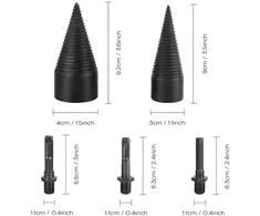 Kūginis grąžtas 4-32mm, spiralinis, Hss, metalui, medienai