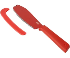 Kuhn rikon 23059 peilis sumuštiniams 23059 nerūdijantis plienas su ašmenų apsauga raudonas 18/8, vienas dydis