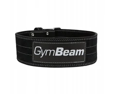 Kulturistinis treniruočių diržas fitness deadlift gym oda - Gymbeam S
