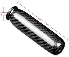 Kungkic anglies pluošto automobilio interjero apdailos rankinio stabdžio rankenų dangtelis, skirtas mini cooper r55 clubman r56 r57 r58 r59 r50 r53 rankinio stabdžio rankenų dekoratyvinis