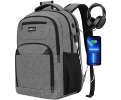 Kuprinė 17.3" su Usb, daug skyrių, kelionėms ir darbui