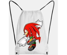 Kuprinė į mokyklą kūno kultūrai, sportinis maišelis Sonic Knuckles su spauda