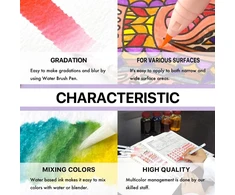 Kuretake Zig Clean Colour Real , 120 spalvų rinkinys
