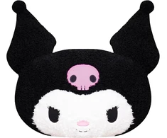 Kuromi minkštas žaislas, Kuromi pliušinės figūrėlės, Kuromi didelis minkštas žaislas, Kuromi lėlės žaislas, mieli pliušiniai žaislai, pliušinės lėlės vaikams (40 cm x 50 cm)