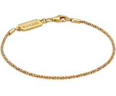 Kuzzoi Apyrankė Vyrams "buddha" 925 Sterling Sidabro, Paauksuota