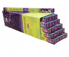 Kvapiųjų smilkalų lazdelės Antim Mosquito Lemon Lavender Hem 1 maža pakuotė - 8 lazdelės