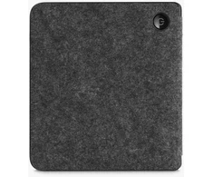 Kwmobile dėklas, suderinamas su Tolino Vision 6 - Veltinio audinio Ereader apsauginis dėklas - Tamsiai pilkas