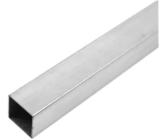 Kwweeoo 304 nerūdijančio plieno kvadratinis vamzdis, 2 vnt., 25 mm x 25 mm x 300 mm, ilgoji sienelės storis 2 mm, kvadratiniai metaliniai vamzdžiai, kvadratinis vamzdis pagamintas iš nerūdijančio plieno