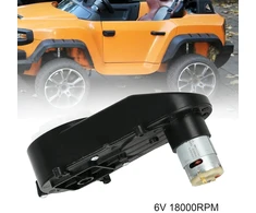 Kyaoayo kyaoayo (6v 18000rpm Rs390) elektrinis variklis, elektrinis variklis vaikiškam automobiliui, elektrinis moto pavaros variklis, skirtas vaikiškiems elektriniams dviračiams.
