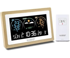 La Crosse Technology Ws6283 meteorologijos stotis su mediniu kraštu