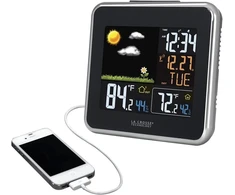 La crosse technology ws6821a spalvota meteorologijos stotis