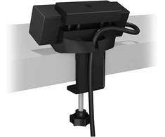 Laikiklis Usb šakotuvui ir prailgintuvui su tvirtinimu prie stalo