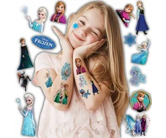 Laikini "frozen" Elzos Tatuažai Vaikams - Gimtadienio Dovana