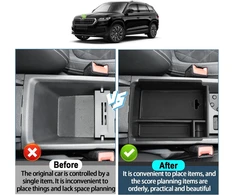 Laikymo dėžutė Skoda Karoq Kodiaq centrinei konsolei