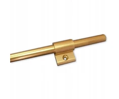 Laiptų strypai auksiniai 100 cm laiptų strypas komplektas kilimo tvirtinimas *q2872