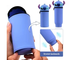 Lakind penalas, penalas raštinės reikmenims, unisex talpus penalas, kosmetinė, penalas, mielos mokyklinės dovanos vaikams, mėlynas penalas, penalas