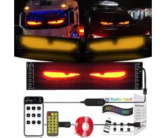 Lamiro Lankstus led ekranas 59.5x12 cm velnio akys sunkvežimiui visureigiui programėlė