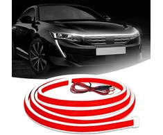 Lamiro Universalus Led Drl 150cm Lanksčios Juostelės Dinaminis Start-up