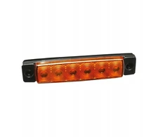 Lampa 6xled gabaritinis žibintas 9/32v atsparus vandeniui s-23 oranžinis