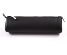 Lamy A 404 Lederwaren - aukštos kokybės veršiuko odos penalas apvalus 859, juodas
