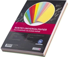Landré Spalvotas A4 Popierius 250 Lapų, 80gsm, 10 Spalvų