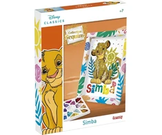 Lansay Collection Blizgučiai Simba Sequin Art