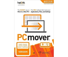 Laplink Pcmover Professional 11 – migracijos programinė įranga, skirta failams, aplankams ir programoms, 1 gbps didelės spartos eterneto kabelis, automatinis, 1x naudojimas