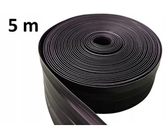 Larus 5m Apsauginė juosta juoda 60mm lanksti Valtims Sup Baidarėms Rib