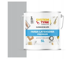 Lateksiniai dažai pilki vidaus premium matiniai H1050 5 l