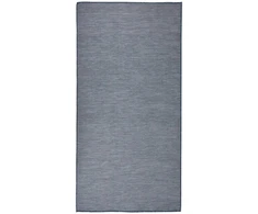 Lauko kilimėlis, mėlynos spalvos, 100x200cm, plokščio pynimo