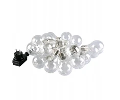 Lauko led girlianda Smolder 20 su maitinimo šaltiniu, 5,3 m