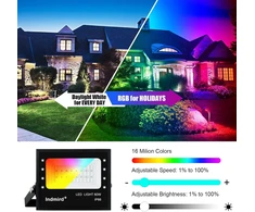 Lauko LED prožektorius RGB, 60 W, IP66, valdomas programėle