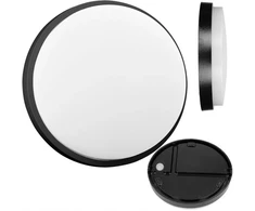 Sieninis šviestuvas Lauko Led sieninė šviestuvė Agat 15w, Ip54, juoda