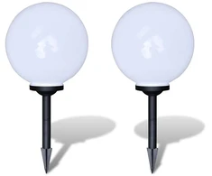 Lauko LED šviestuvai takeliui, 2vnt, 30cm, įsmeigiami