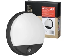 Lauko Led šviestuvas su judesio ir prieblandos jutikliu 15w