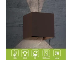 Lauko sieninis LED šviestuvas Maxled 10 W