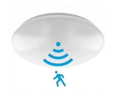 Lauko šviestuvas su judesio davikliu terasai, balkonui Led 18w Ip54