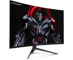 Lc-power 27" Fhd Curved žaidimų monitorius, 165hz, 1ms Mprt, Freesync
